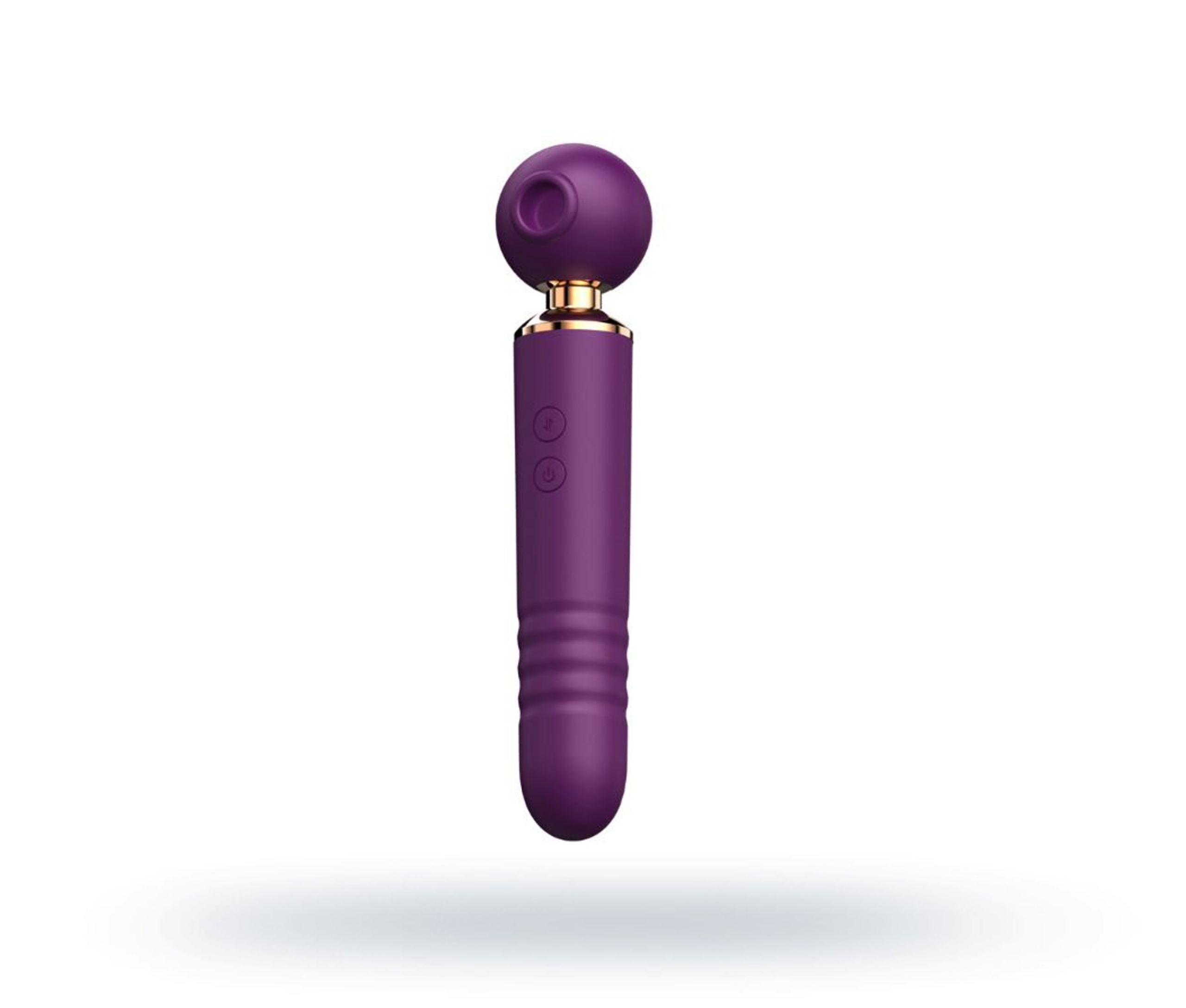 Vibrator met Klop Zuig Functie
