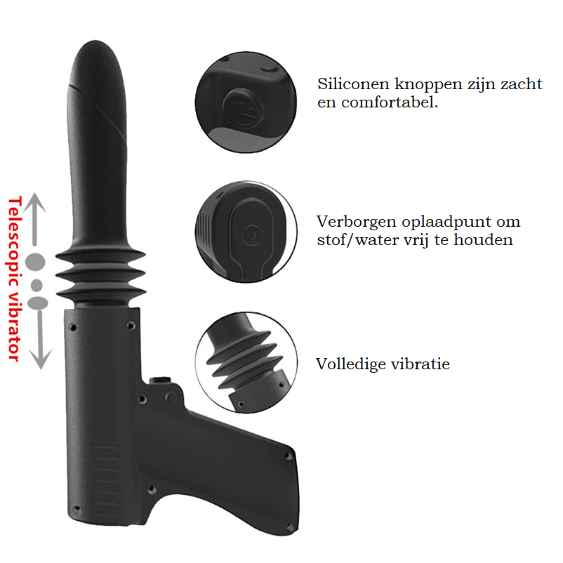 Sekspistool - Stotende Vibrator - Afbeelding 4