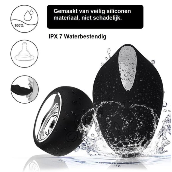 Draagbare Clitoris Vibrator String No.1 - Zwart - Afbeelding 9