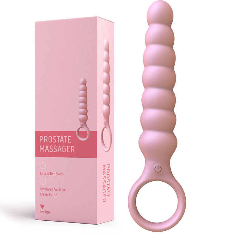 Buttplug met Vibratie - Roze - Afbeelding 2