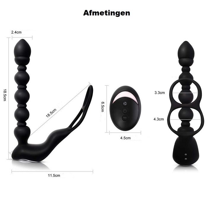 Luxe Prostaat Anaal Vibrator No.8 - Afbeelding 5