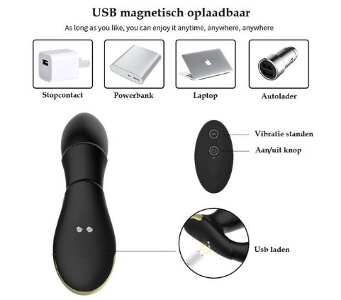 Anaal Buttplug Vibrator No.A7 - Afbeelding 3