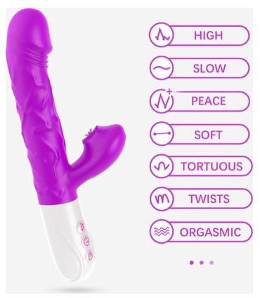 Vibrator met Likken en Trust functie - Afbeelding 2