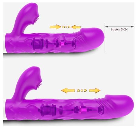 Vibrator met Likken en Trust functie - Afbeelding 3