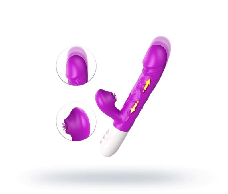 Vibrator met Likken en Trust functie