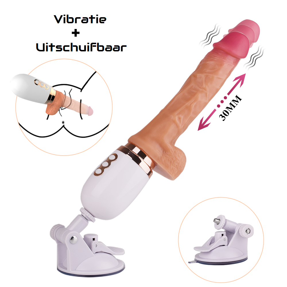 Seks Machine met Stotende Vibrator - Afbeelding 2