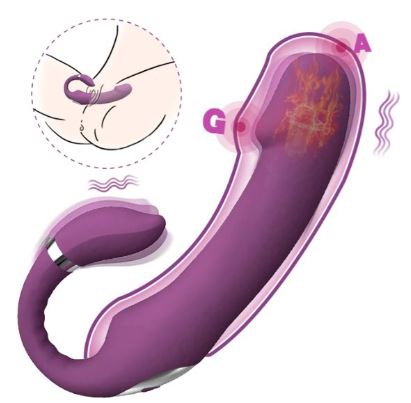 Vibrator Dildo paars - Afbeelding 2