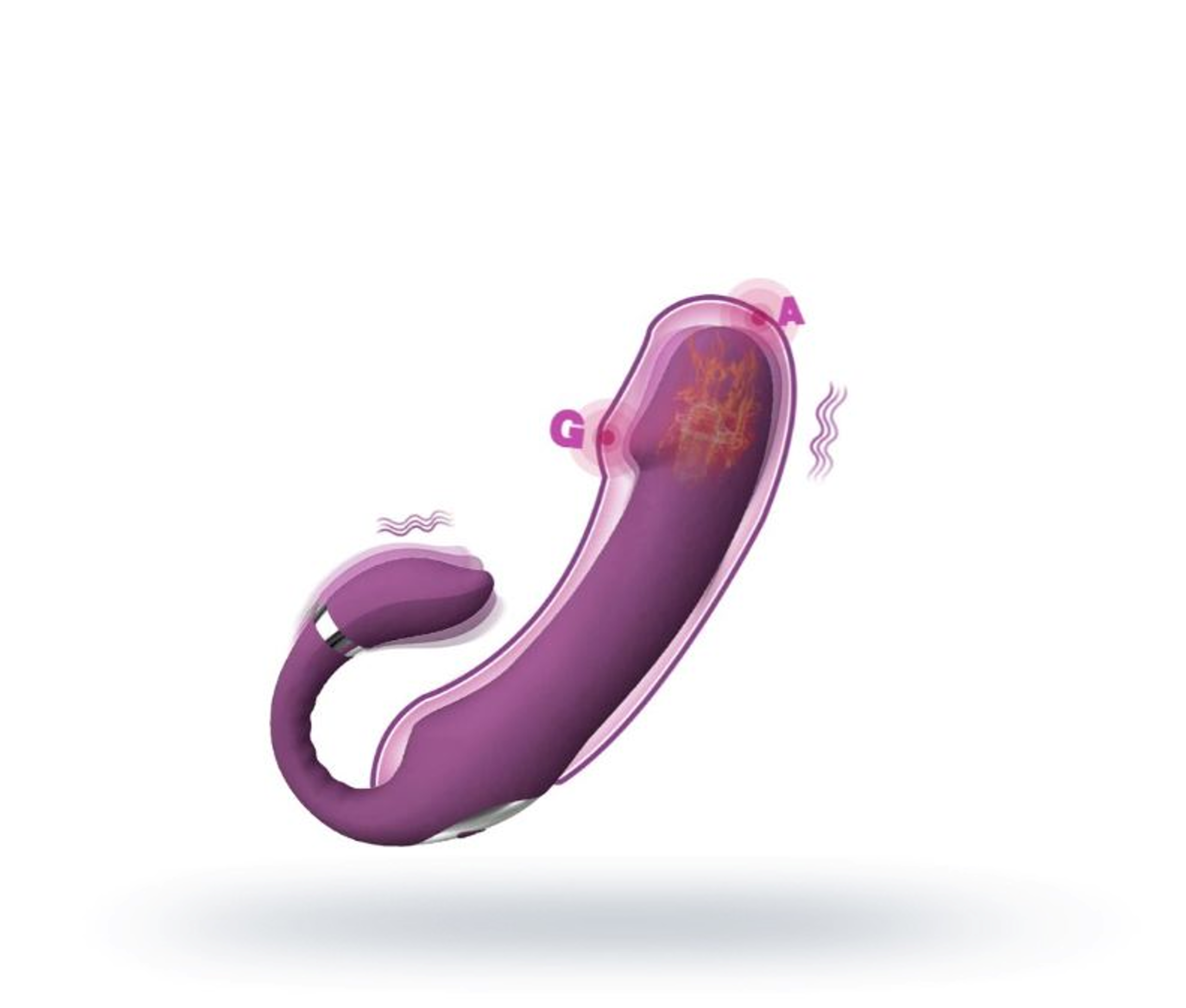 Vibrator Dildo paars