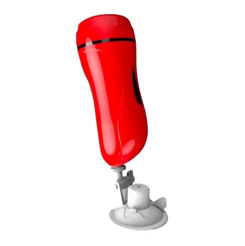 Masturbator voor Man Pocket Pussy met Bullet - Rood
