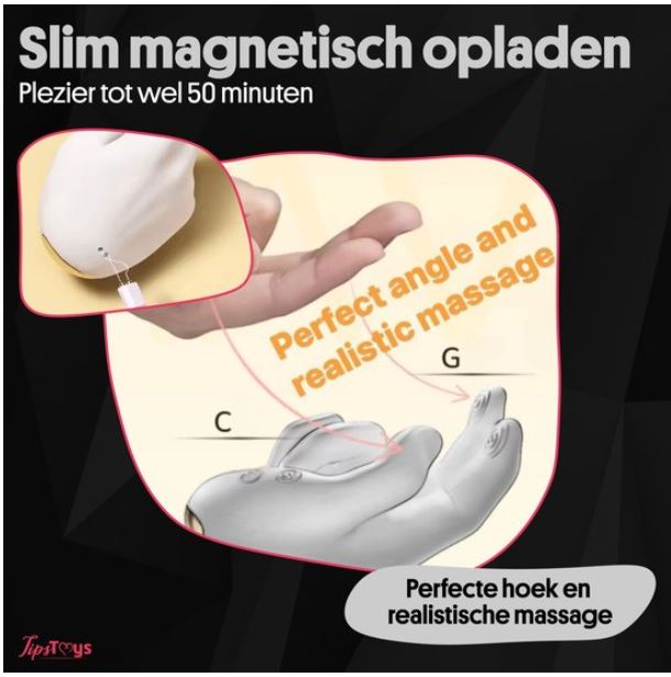 Bewegende Hand Vibrator - Afbeelding 2