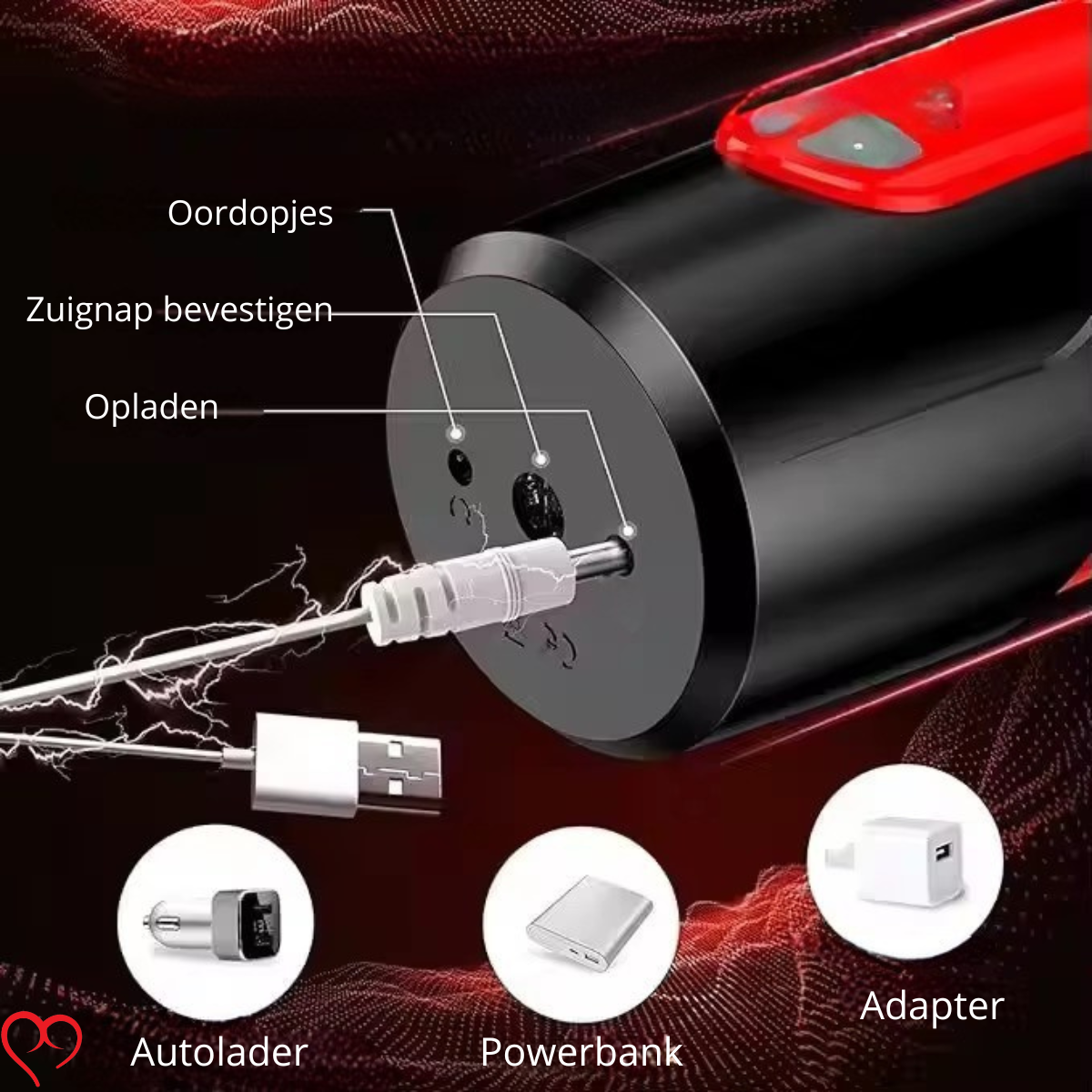 Masturbator Rotatie-Zuig - Afbeelding 3