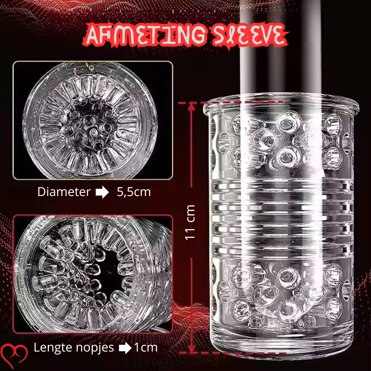 Masturbator Rotatie-Zuig - Afbeelding 4