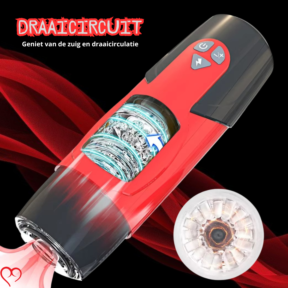 Masturbator Rotatie-Zuig - Afbeelding 5