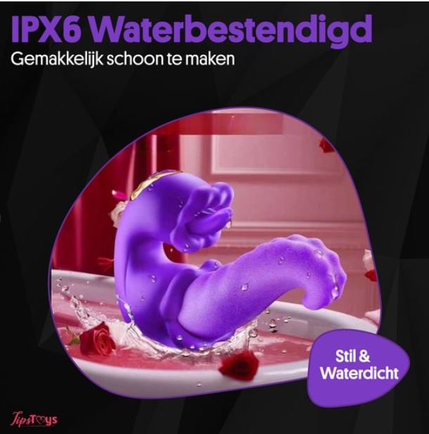 Likkende Vibrator - Paars - Afbeelding 6