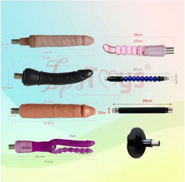 Seks Machine - 8 Opzet stukken - Afbeelding 7