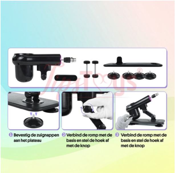 Seks Machine - 8 Opzet stukken - Afbeelding 8