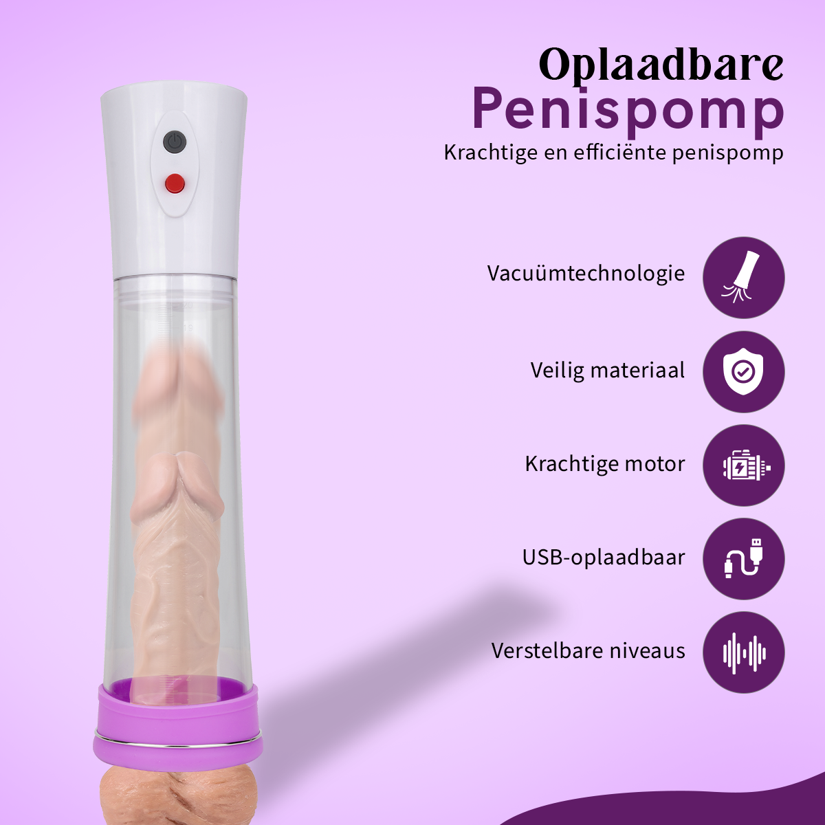 Elektrische Penispomp - Afbeelding 2